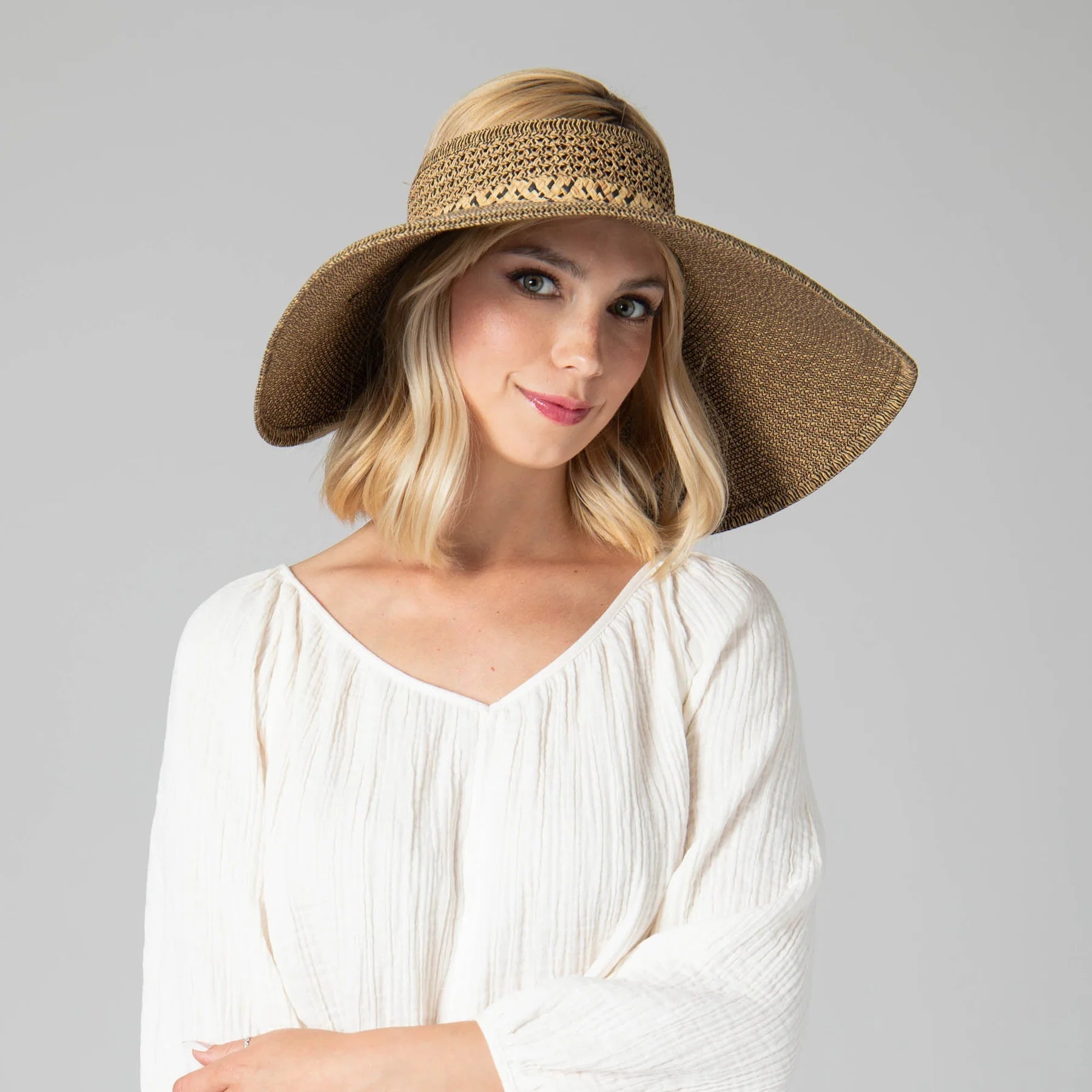 Everyday  Wide Brim Roll Up Visor