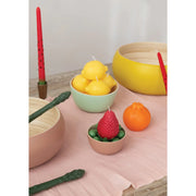 Unscented Fruit-Shaped Candle
