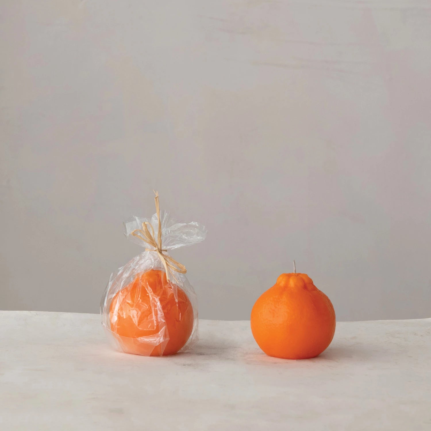 Unscented Fruit-Shaped Candle