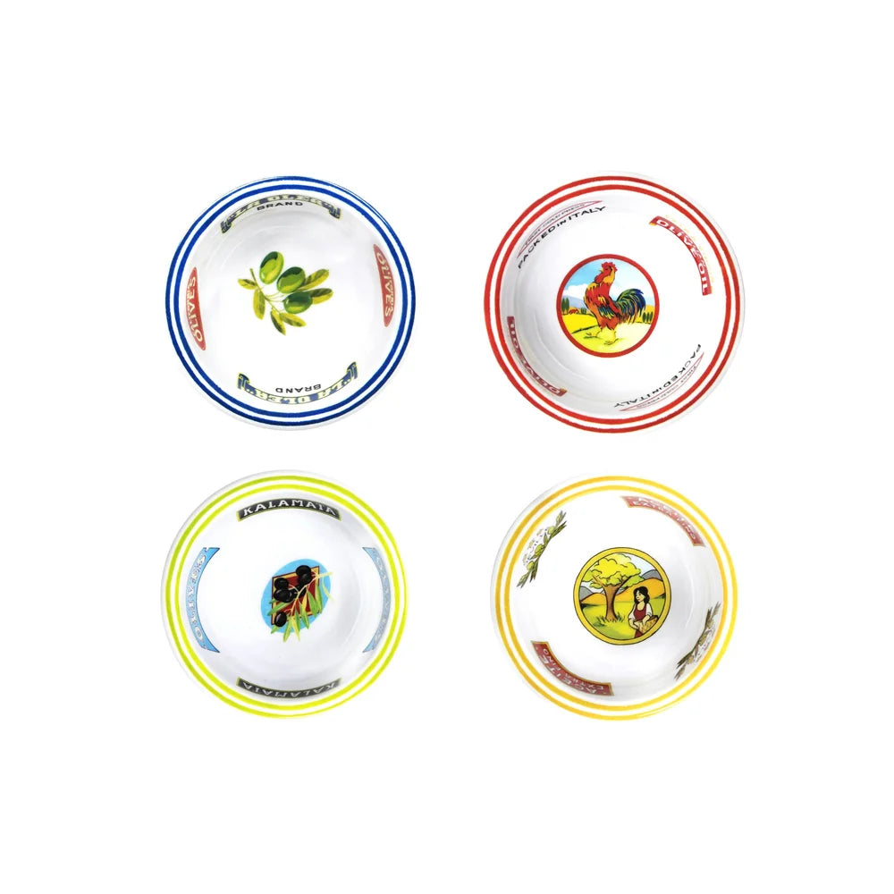Olive Mini Dipping Bowls
