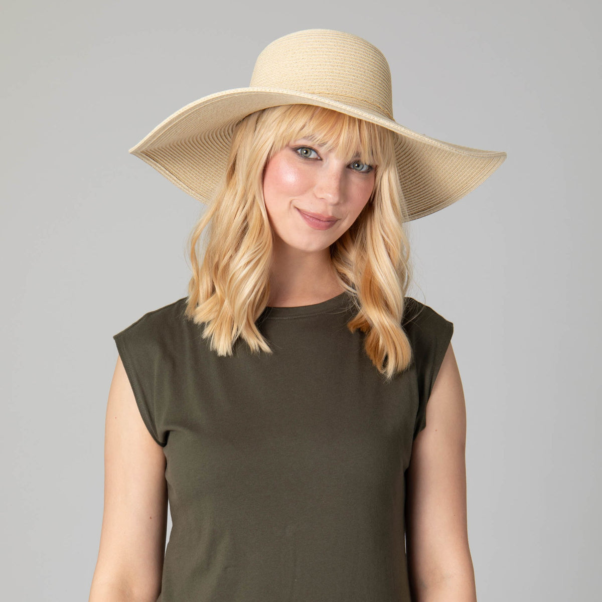 Water Repellent Floppy Hat with Tie, view 3