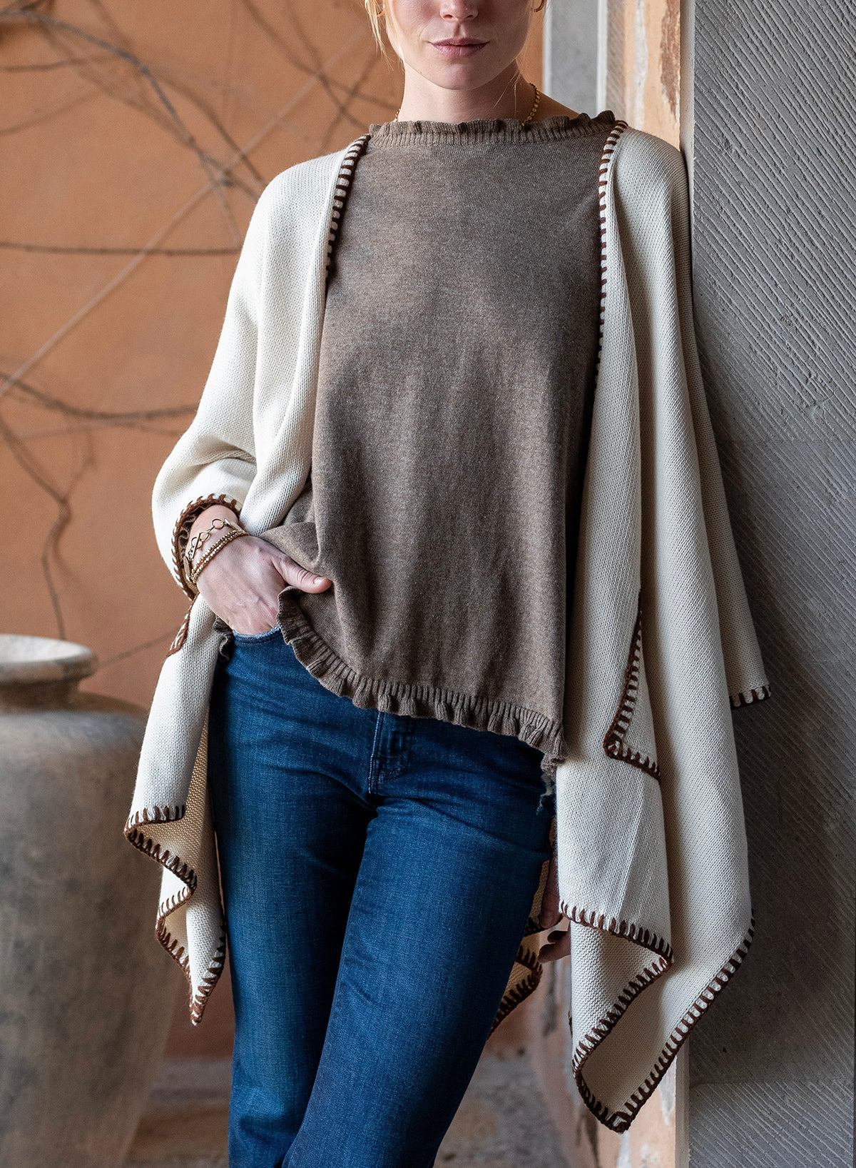 Whipstitch Travel Wrap, view 2