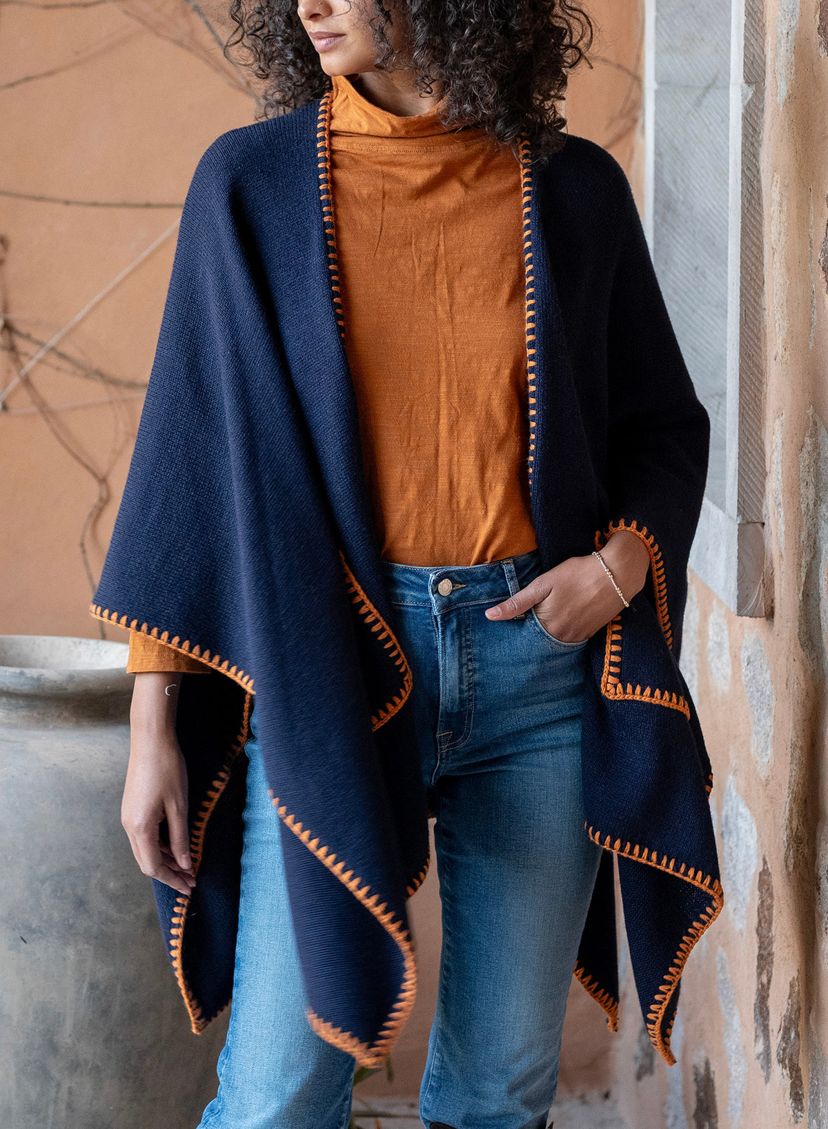 Whipstitch Travel Wrap, view 3