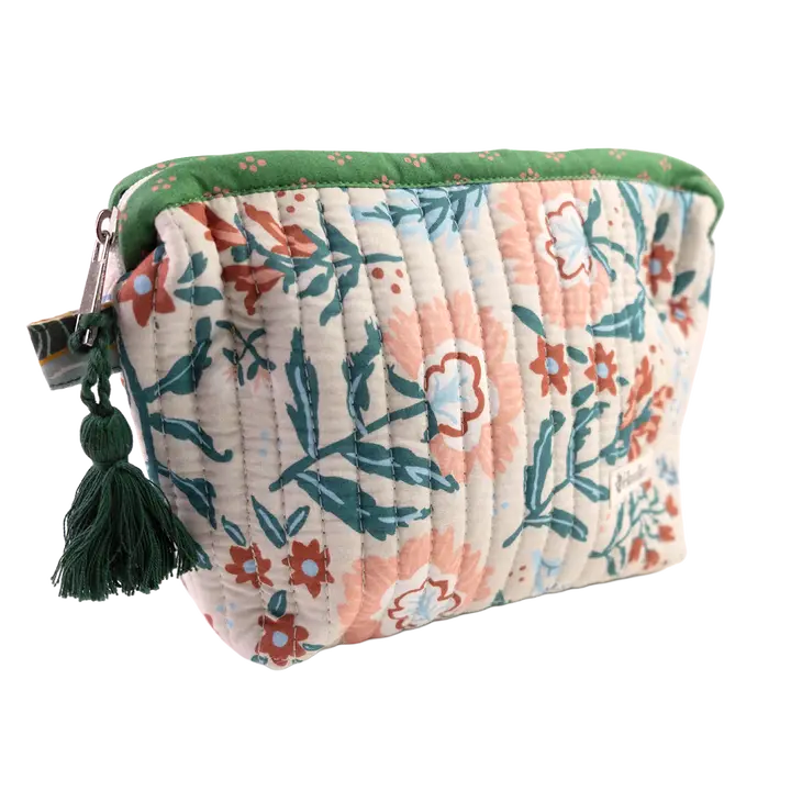 Quilted Zipper Pouch