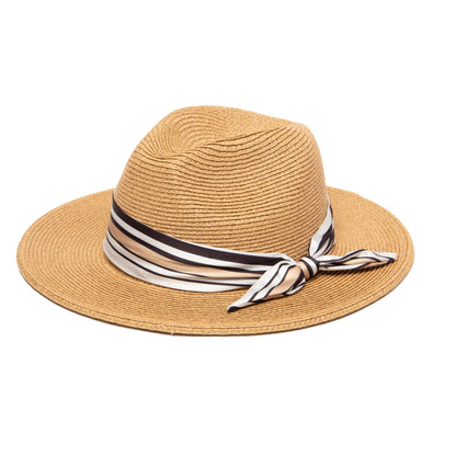 Ultrabraid Fedora Removable Silky Scarf, view 3