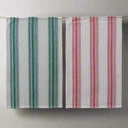 Striped Cotton Flour Sack Tea Towel