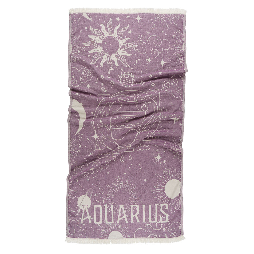 Zodiac Sign Turkish Towels, view 8