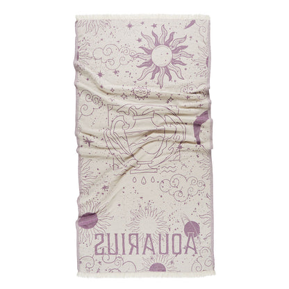 Zodiac Sign Turkish Towels, view 9