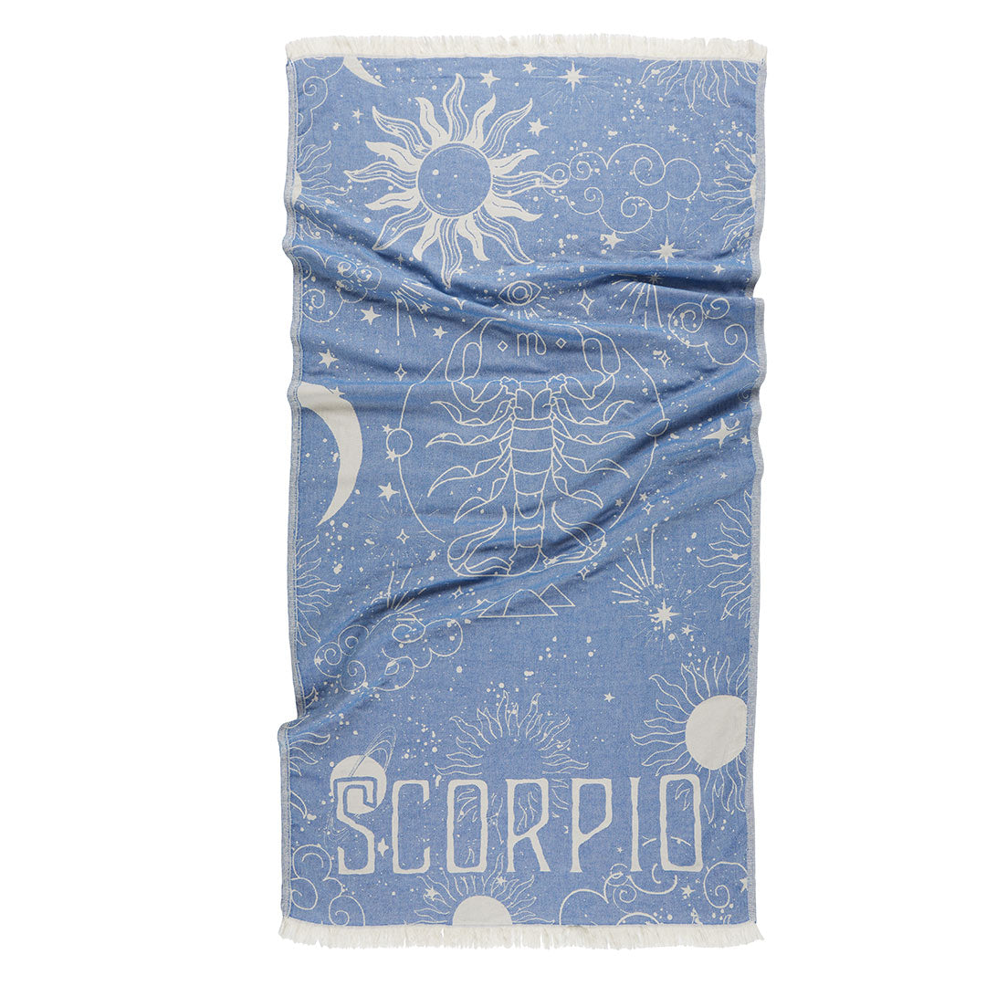 Zodiac Sign Turkish Towels