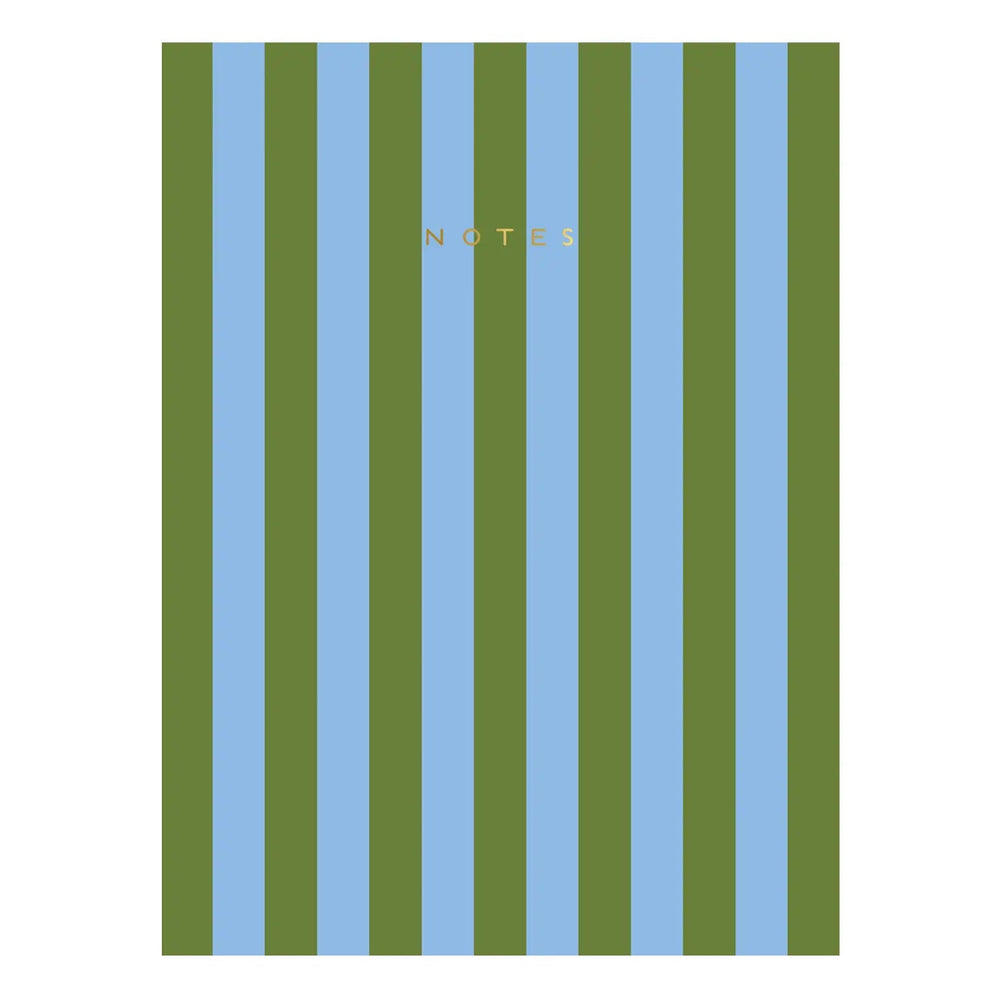 Abigail Jayne Striped Notebook