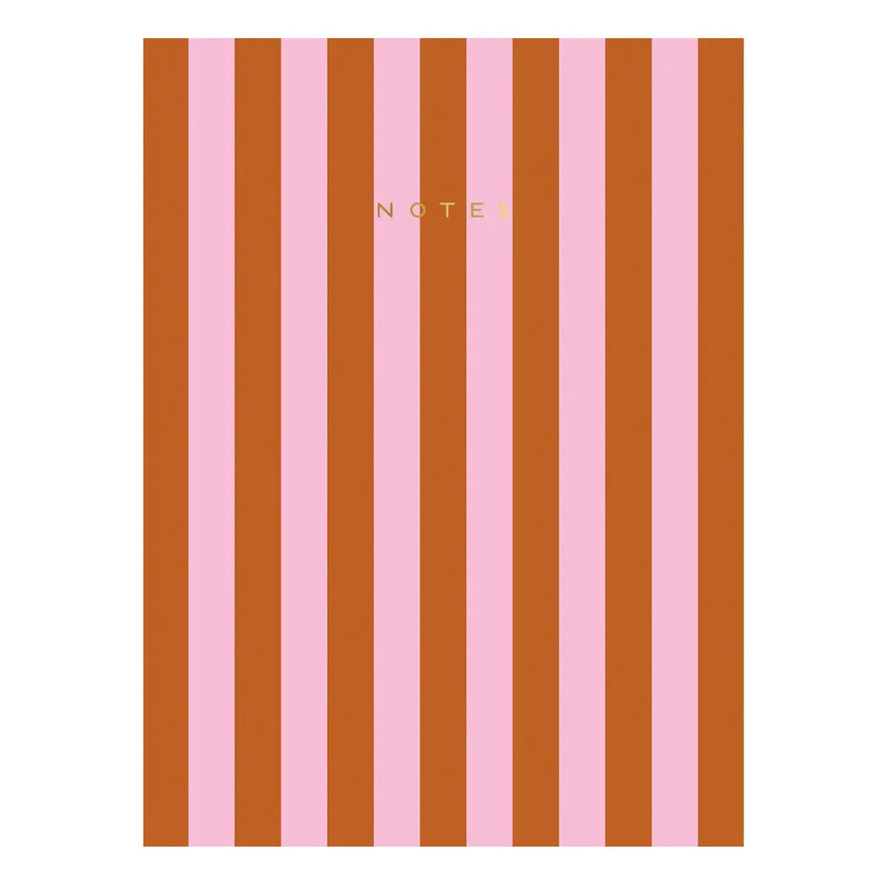 Abigail Jayne Striped Notebook