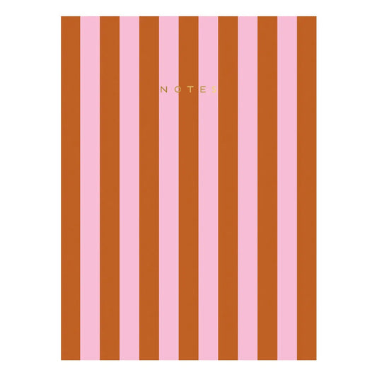 Abigail Jayne Striped Notebook - The Riviera Towel Company