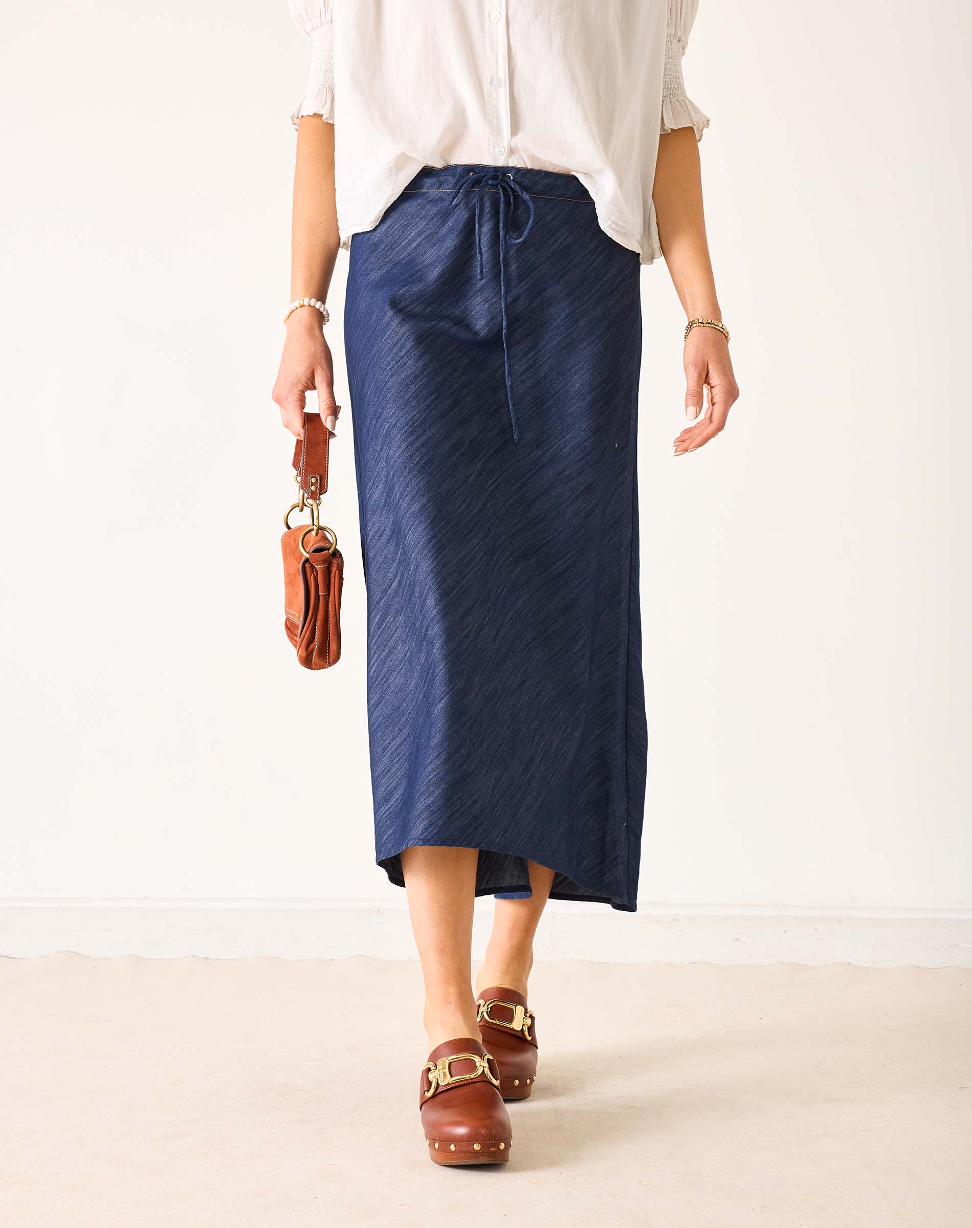 Aix Maxi Skirt - Night Rain