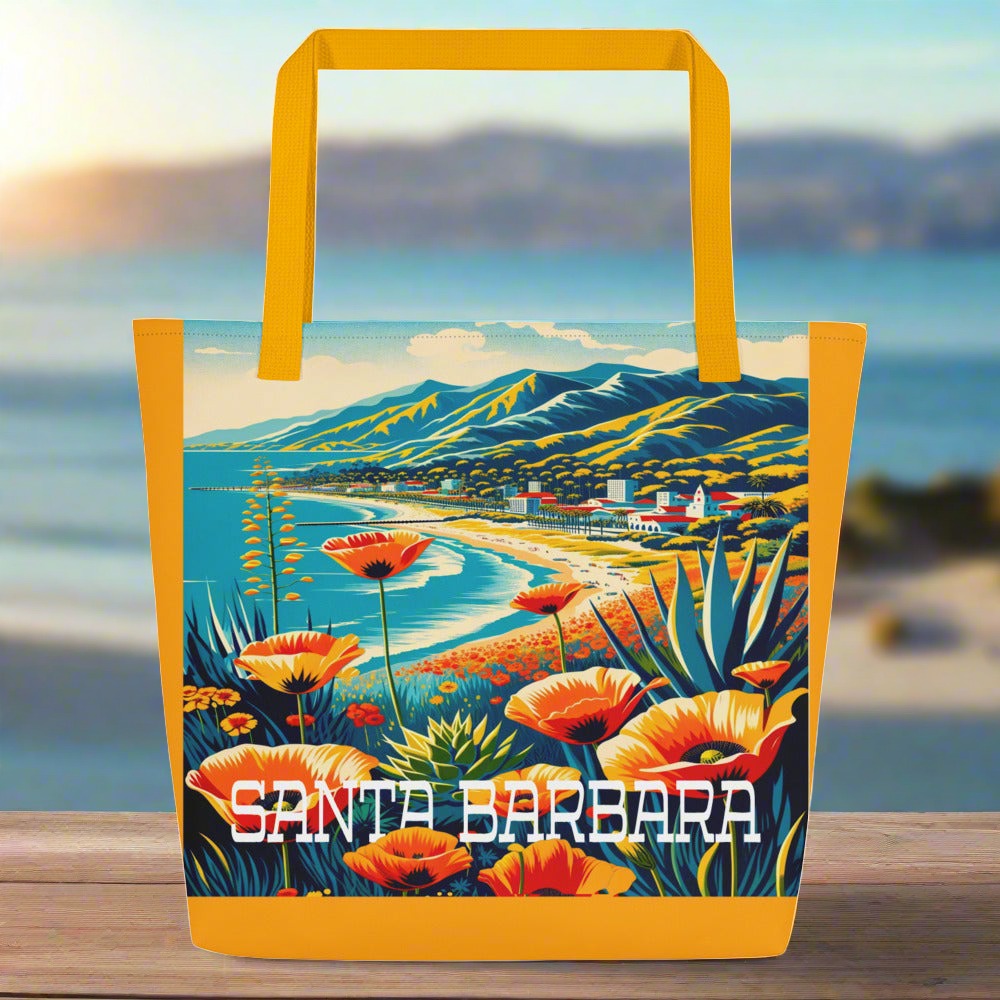 Santa Barbara Travel Beach Bag