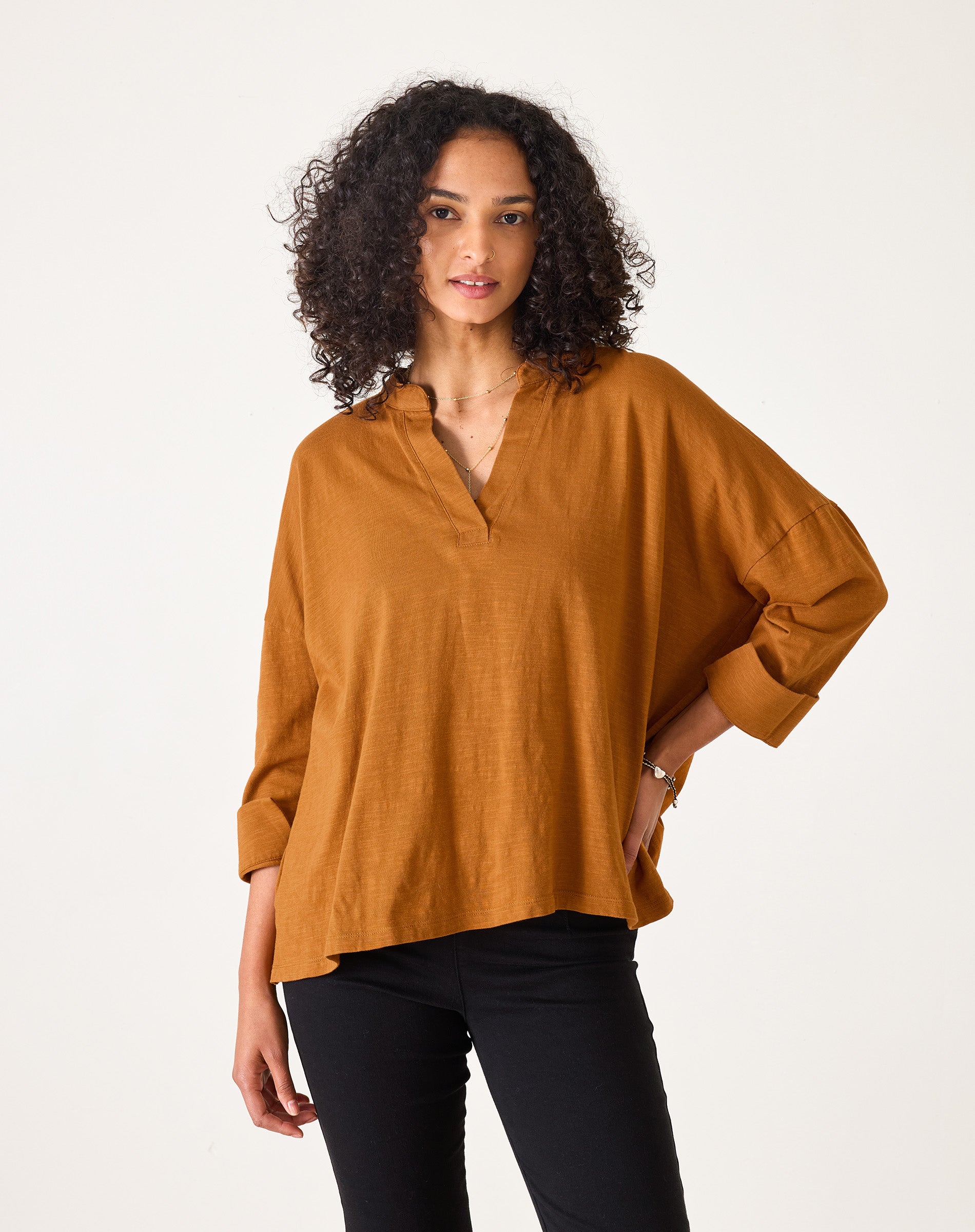 Amelia Long Sleeve Cuff Tee