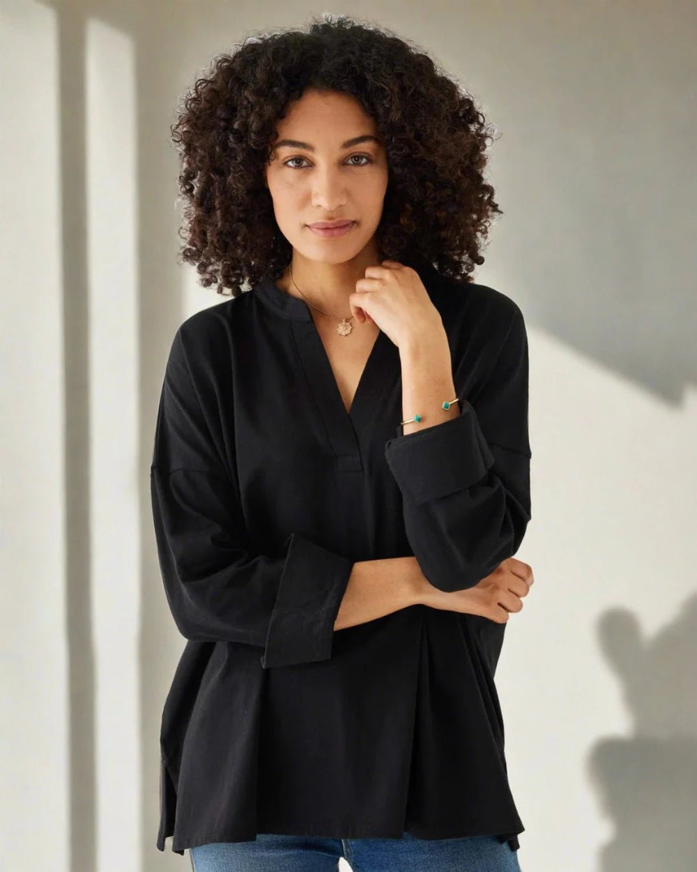 Amelia Long Sleeve Cuff Tee