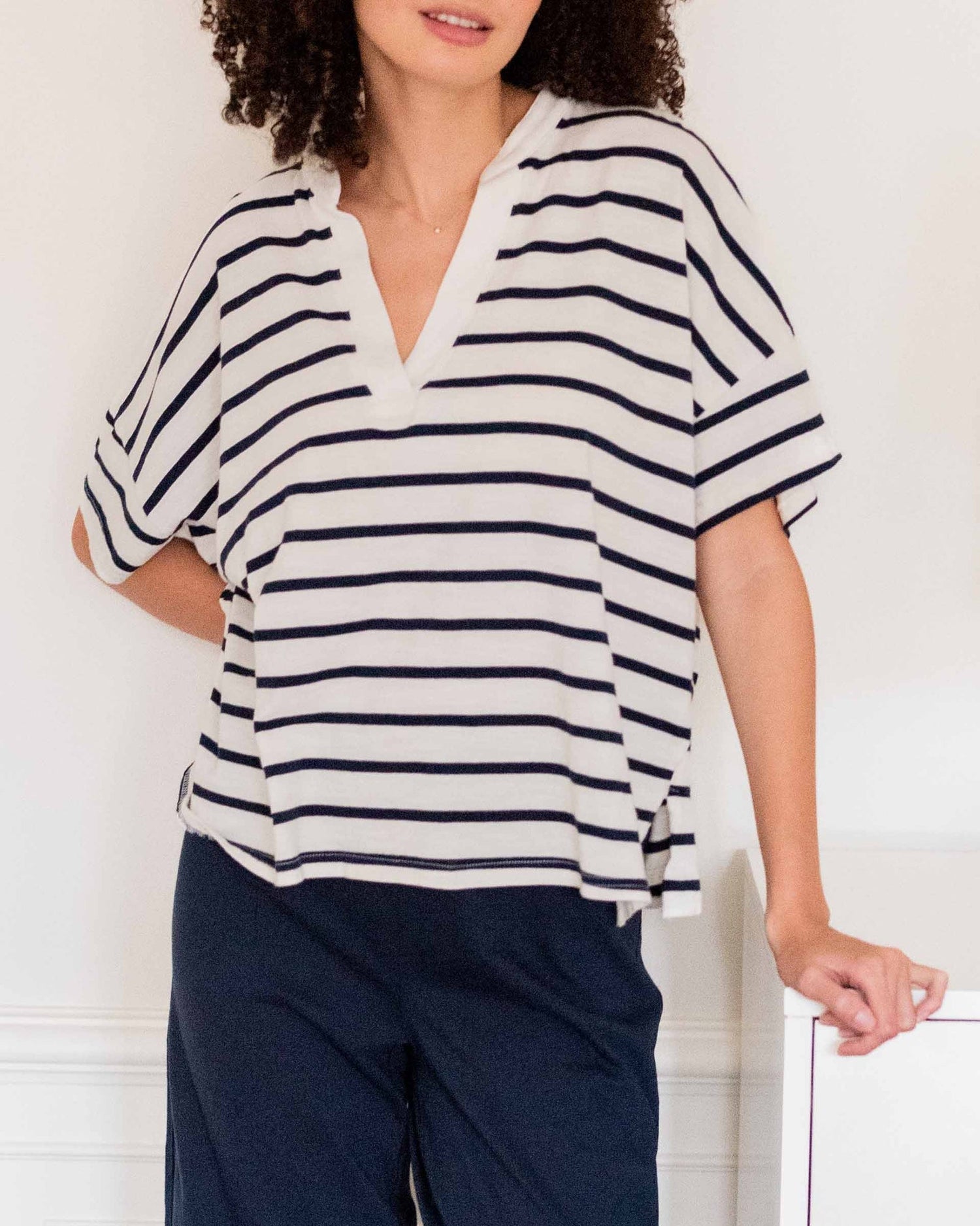 Amelia Pocket Tee - The Riviera Towel Company