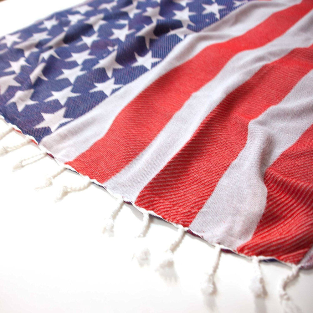 American Flag Towel