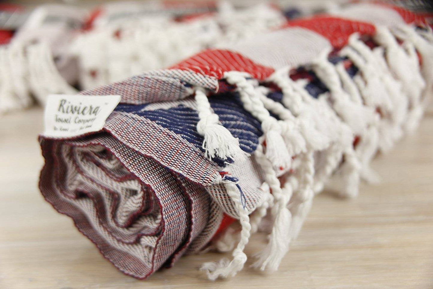 American Flag Towel - The Riviera Towel Company