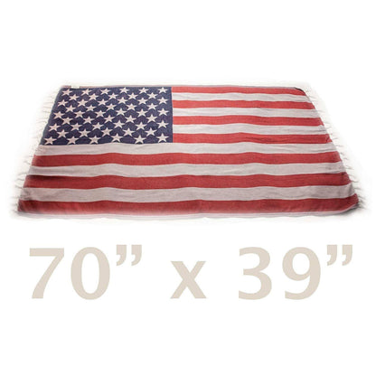 American Flag Towel - The Riviera Towel Company