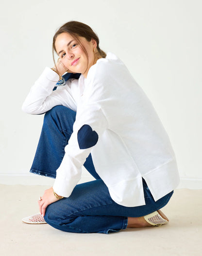 Amour Cotton Slub Tee, view 3