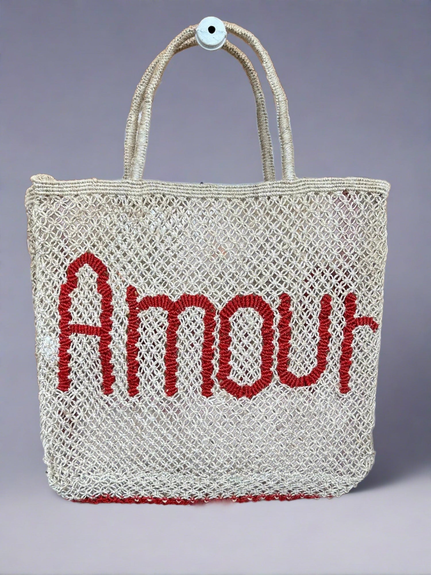 Amour Jute Bag - The Riviera Towel Company