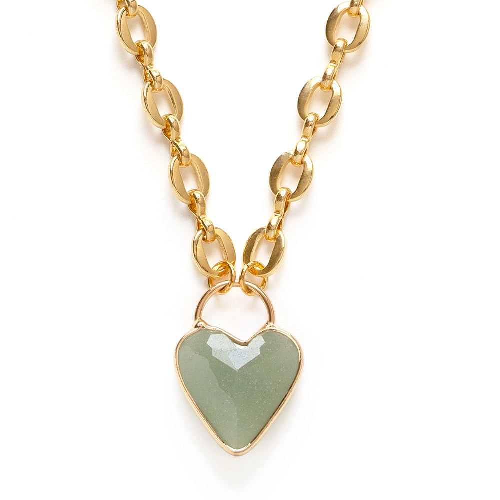 Roma Heart Statement Necklace