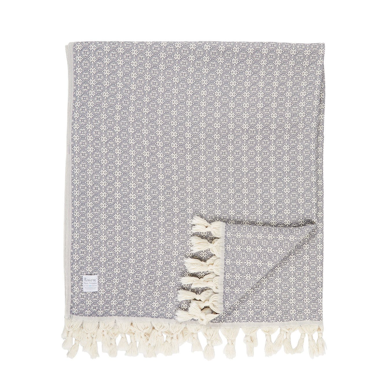 Avila Throw Blanket - The Riviera Towel Company