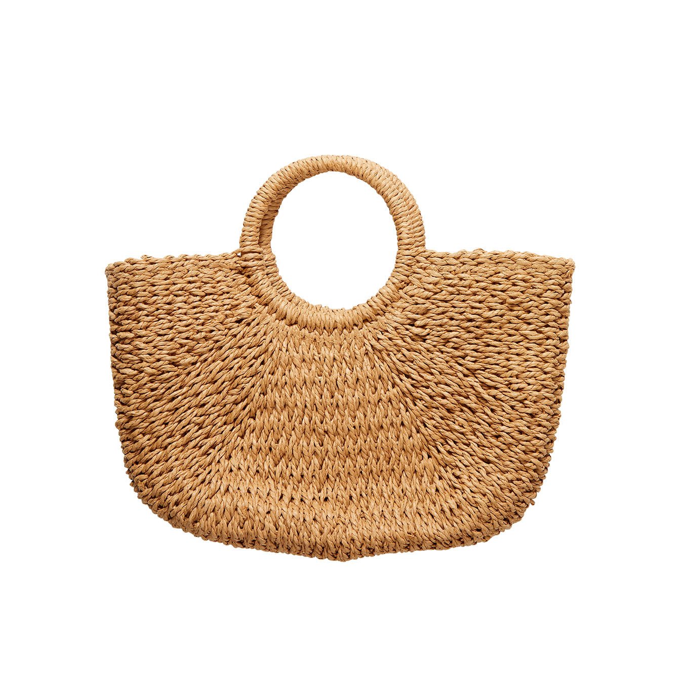 Barcelona Straw Beach Bag Tote - The Riviera Towel Company