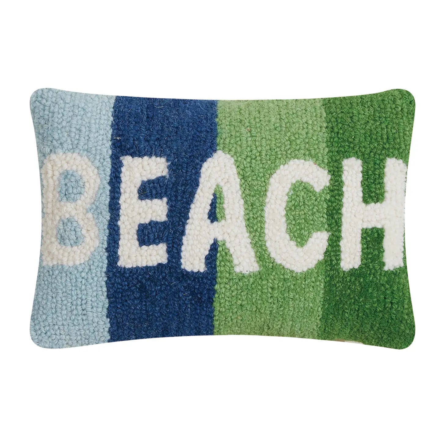 Beach Stripe Hook Pillow - The Riviera Towel Company