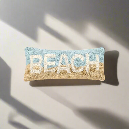 Pastel Beach Beach Mini Hook Pillow