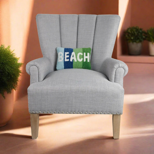 Beach Stripe Hook Pillow