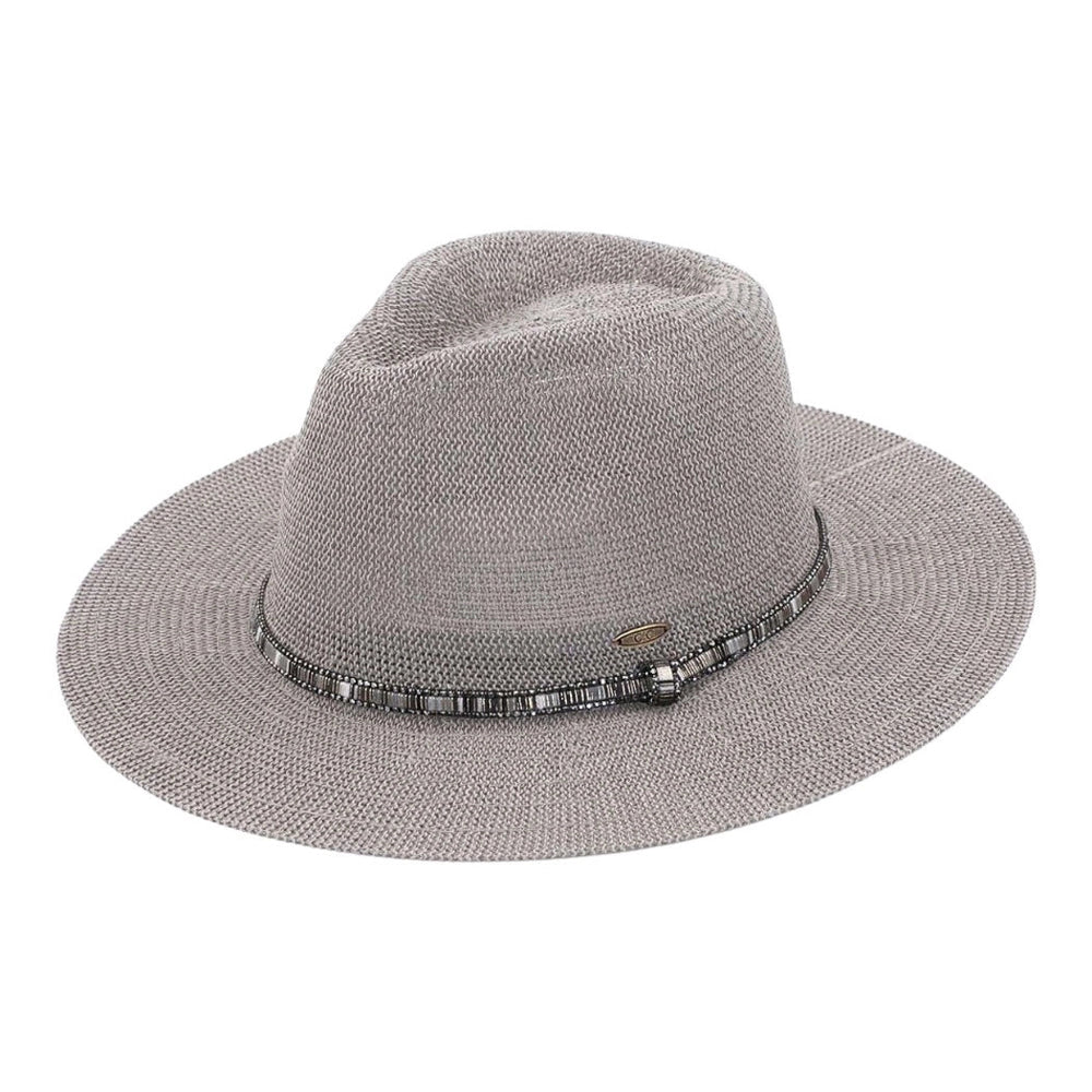 Beaded Panama Hat