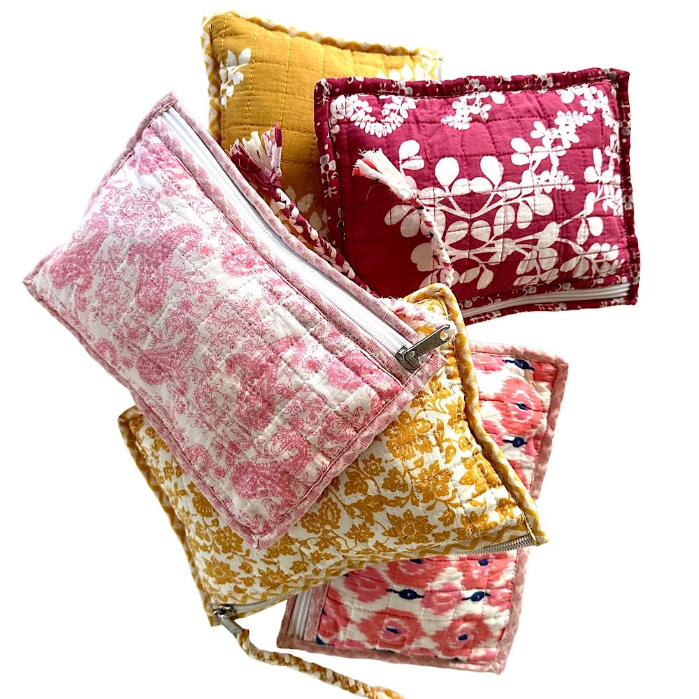 Beauty Pouch Asst - The Riviera Towel Company