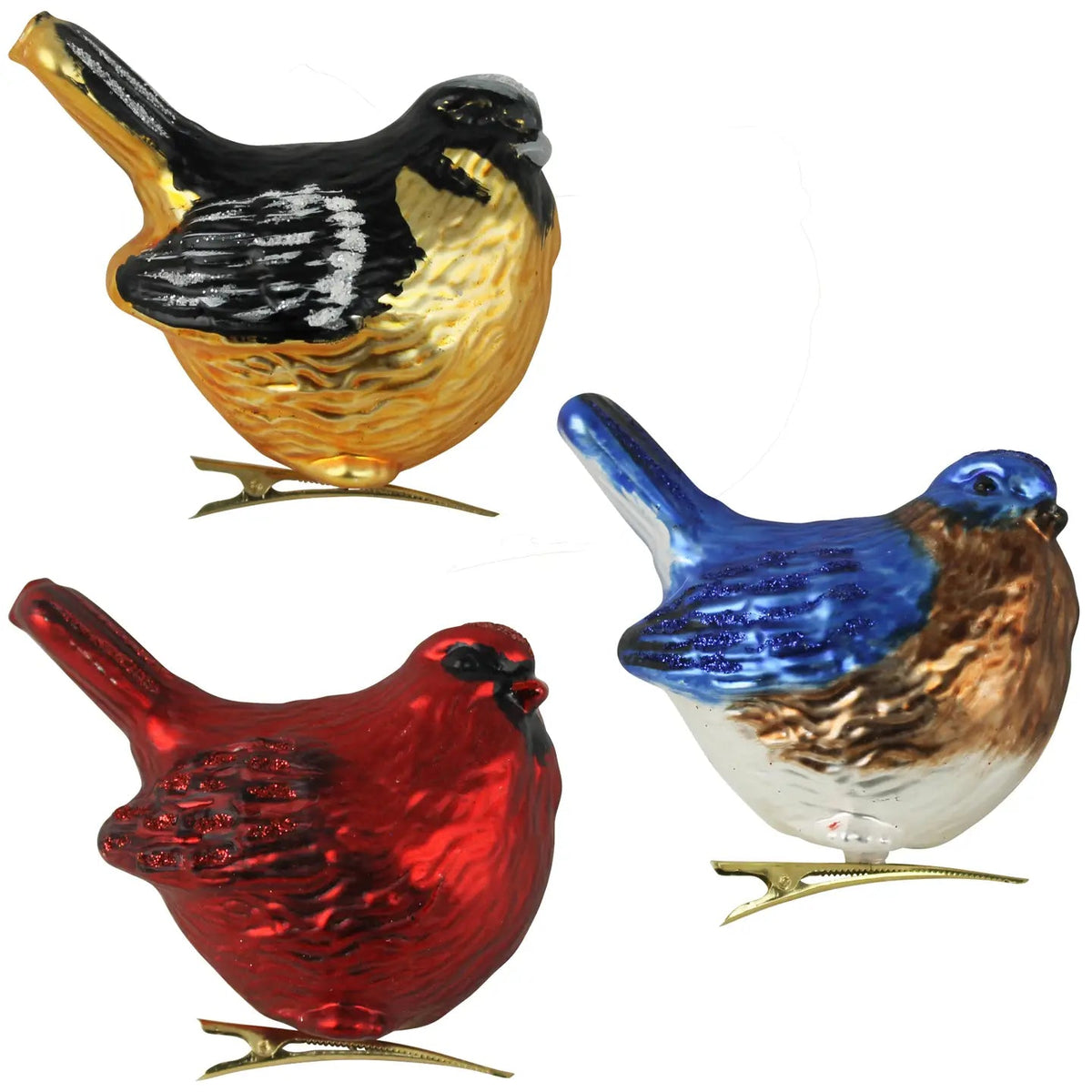 Bird Clip Ornament - The Riviera Towel Company