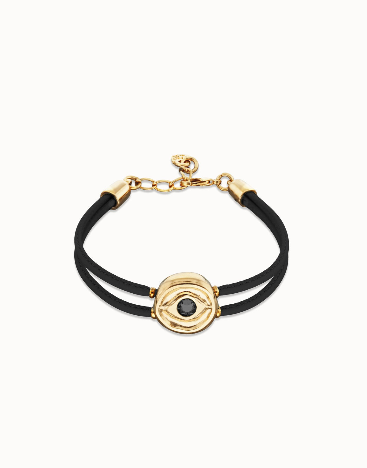 Eye Leather Bracelet, view 3