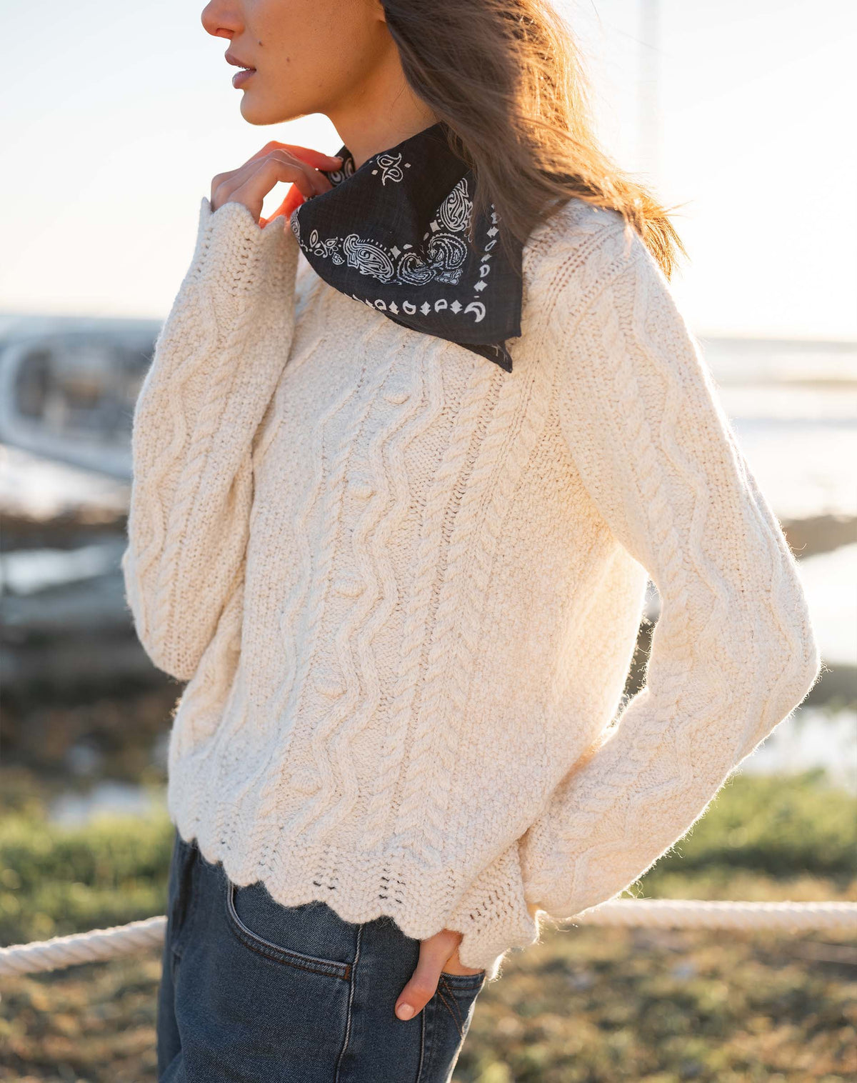 Bristol Cable Sweater