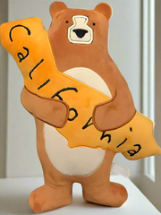 Cali Bear Hug Plush Pillow