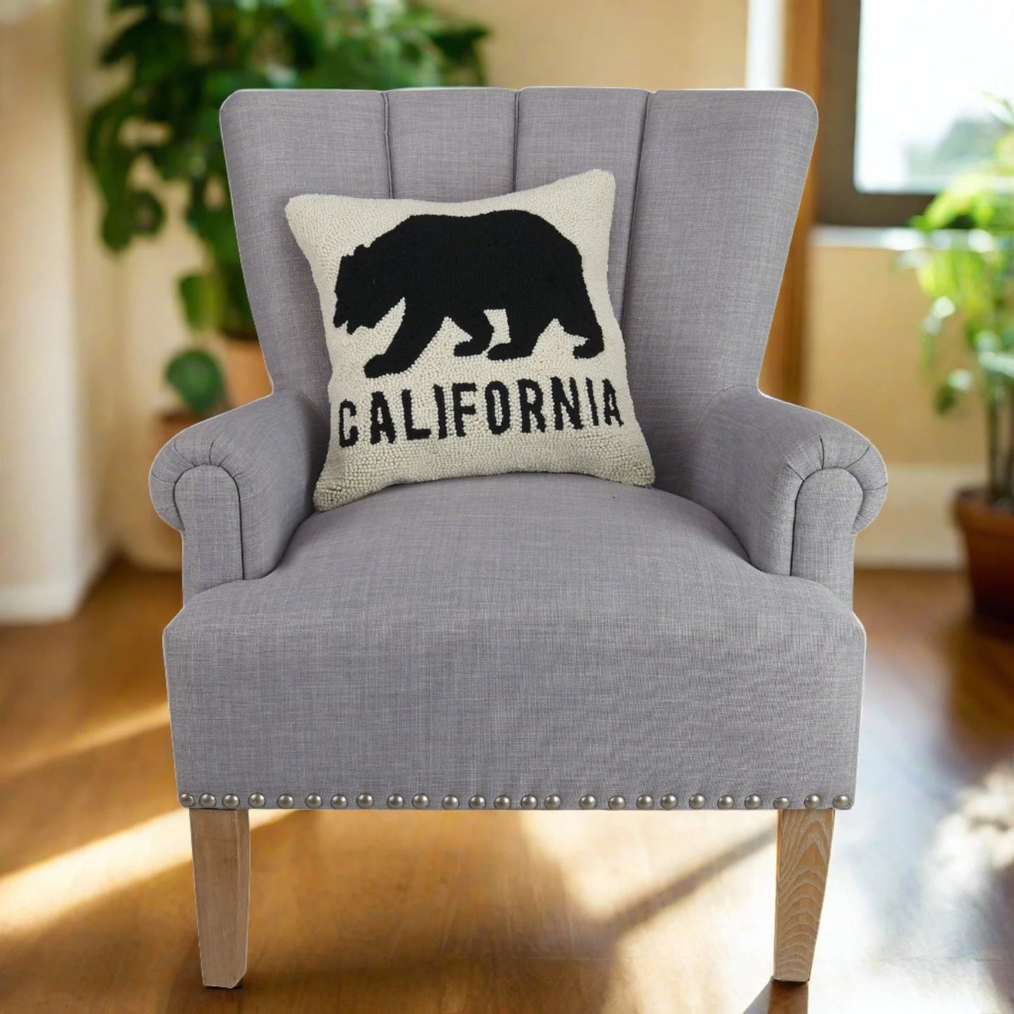 California Bear Hook Pillow - The Riviera Towel Company