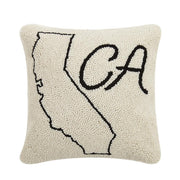 California Map Hook Pillow - The Riviera Towel Company
