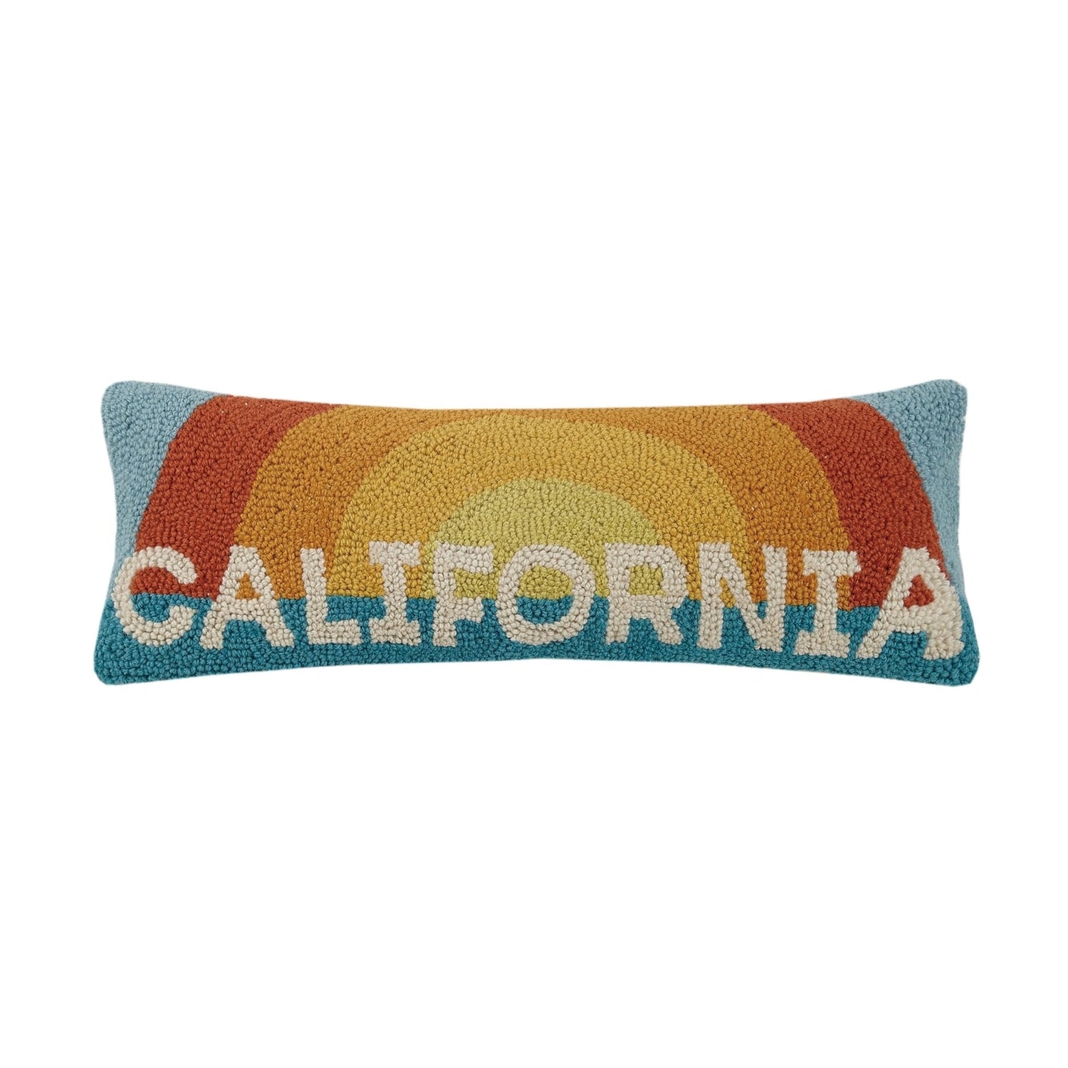 California Rainbow Hook Pillow - The Riviera Towel Company