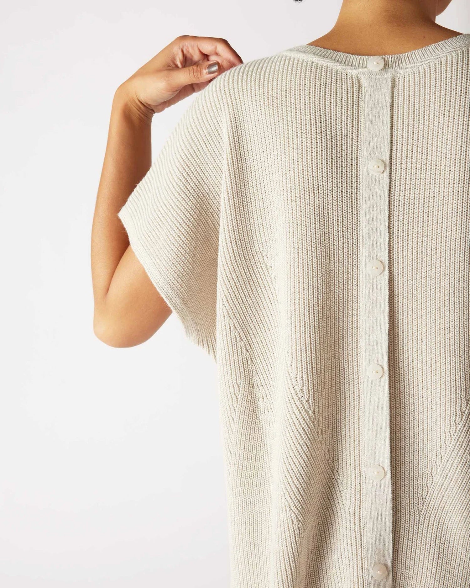 Camden Short Sleeve Sweater - The Riviera Towel Company