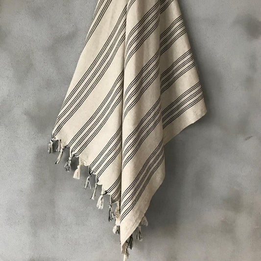 Carrara Cotton/Linen Turkish Towel - The Riviera Towel Company