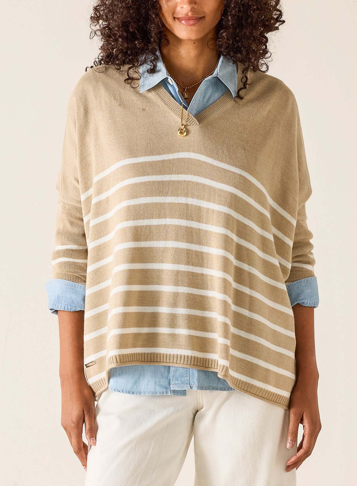 Catalina V-Neck Sweater, view 4