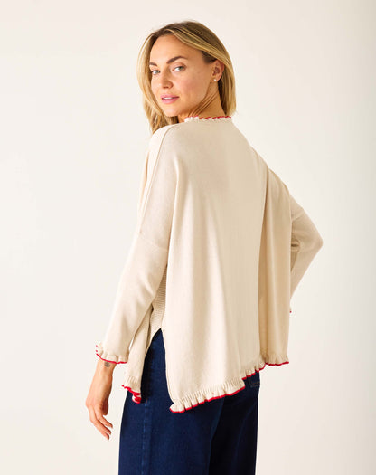Catalina Ruffle Sweater, view 8