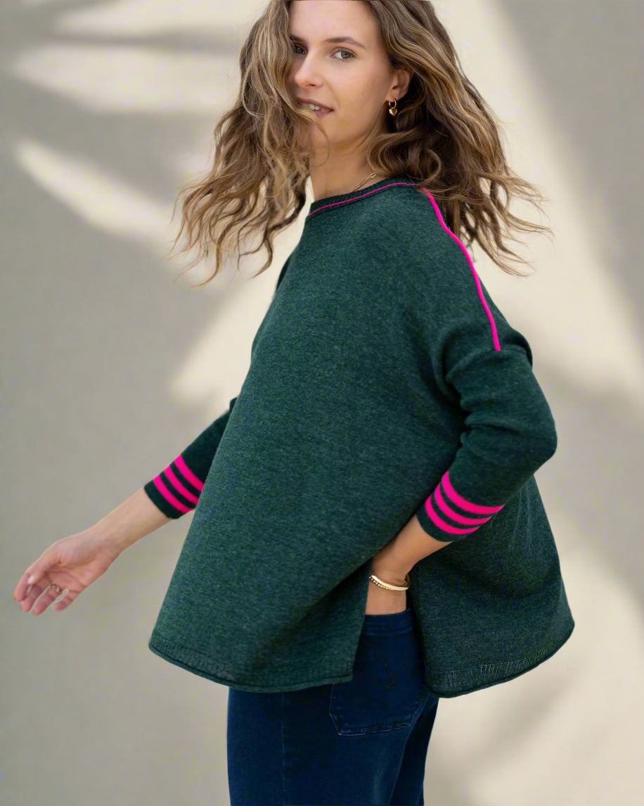Catalina Crewneck Traveler Sweater - The Riviera Towel Company