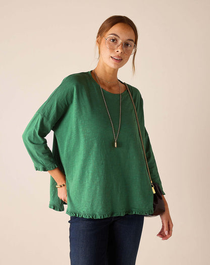 Catalina Ruffle Tee