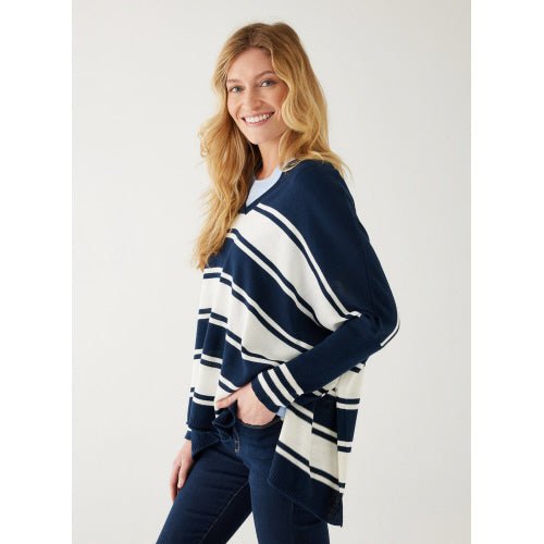 Catalina V - Neck Sweater - The Riviera Towel Company