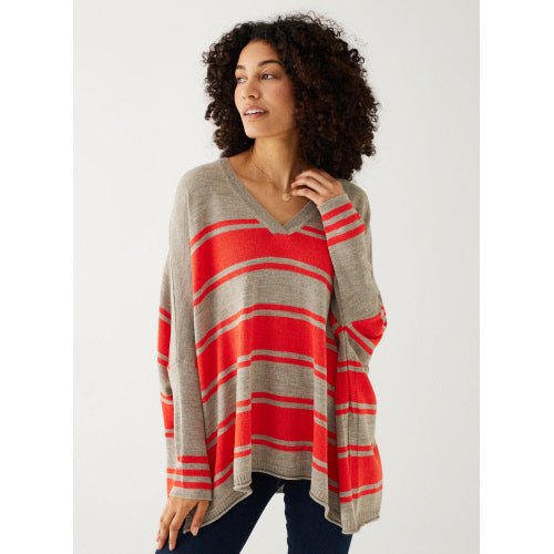 Catalina V - Neck Sweater - The Riviera Towel Company