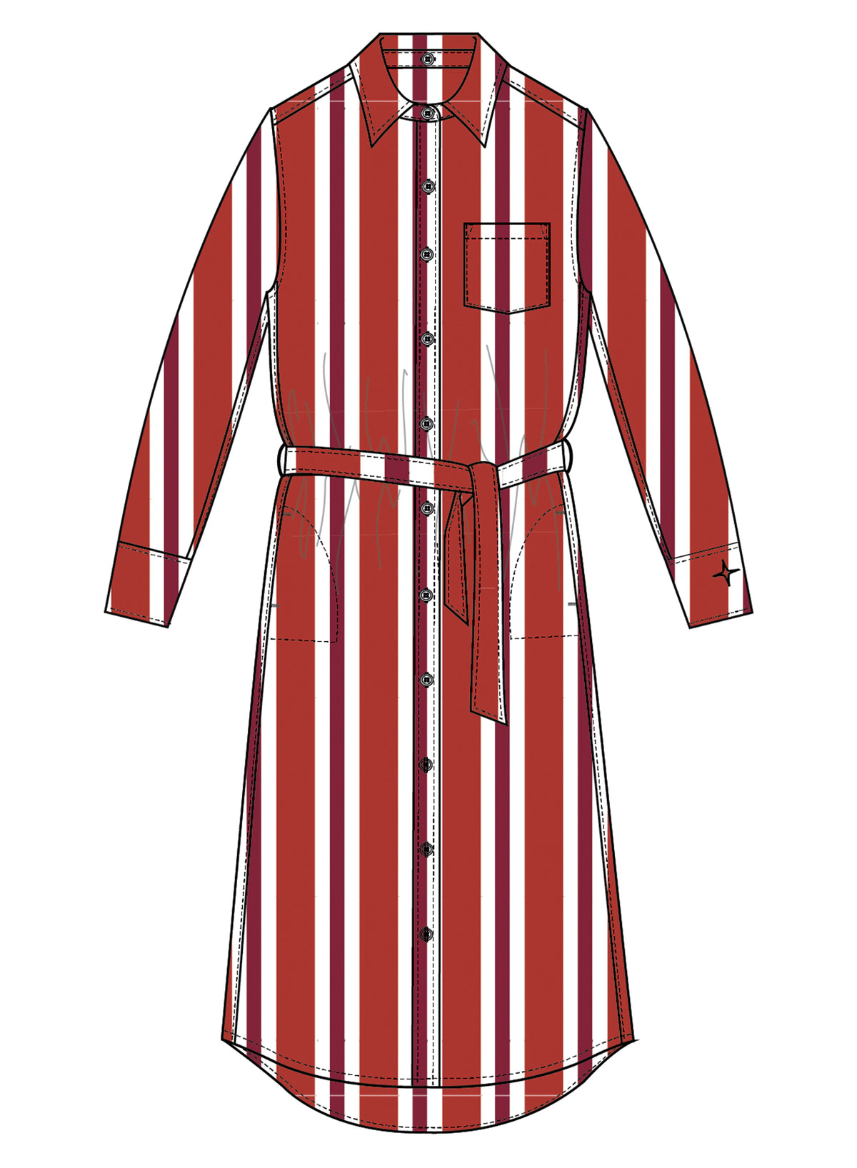 Charlie Shirt Dress, view 4